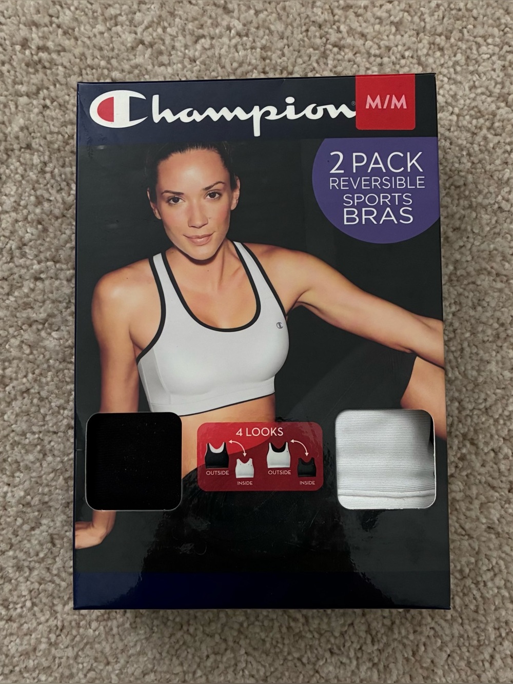 New Set 2 Champion Women’s Sports Bra 2-Pack